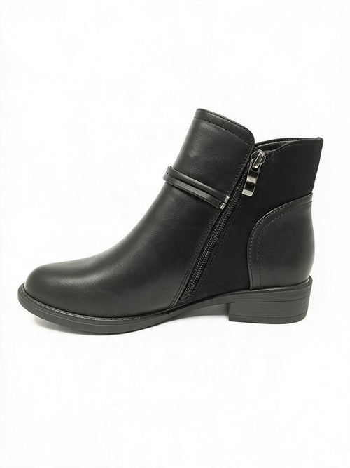 Bottines Chelsea bi-matière