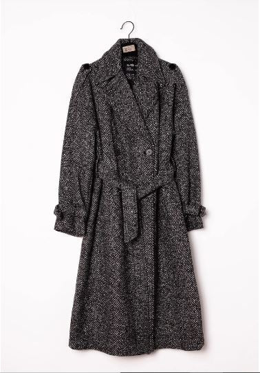Manteau ceinturé