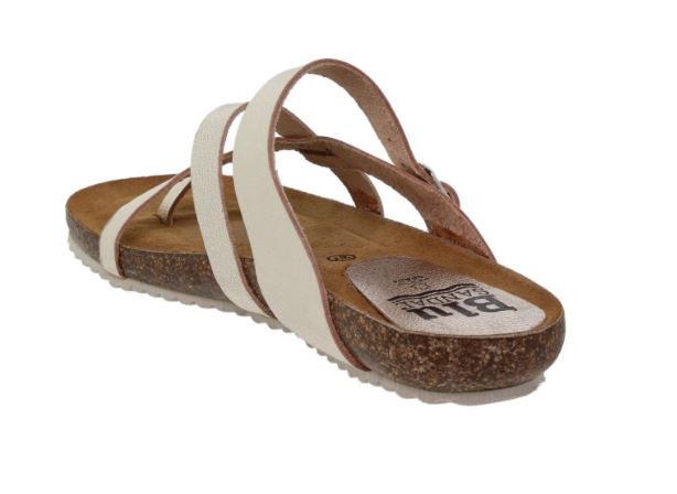 Tong doré ergonomique en cuir