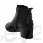 Bottines en cuir femme