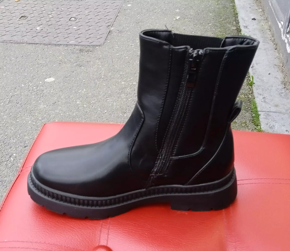 Bottines semelles track