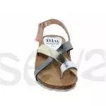 Sandales en cuir semelles ergonomiques