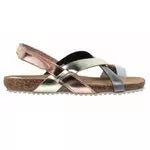 Sandales en cuir semelles ergonomiques