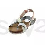 Sandales en cuir semelles ergonomiques